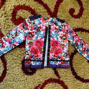 Flower blazer